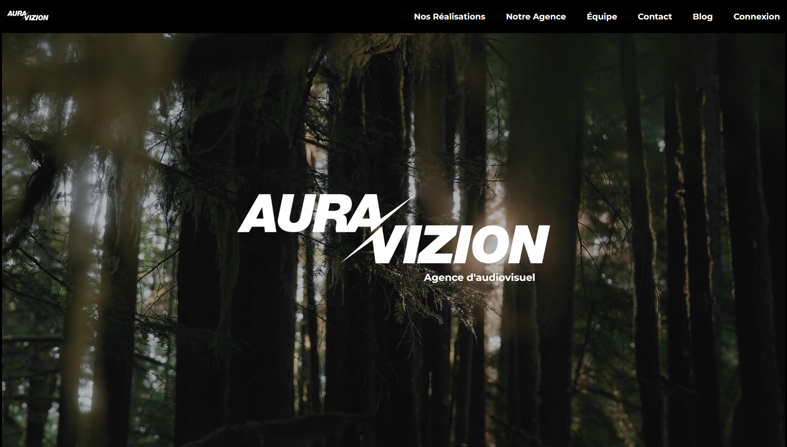 AuraVizion — site web